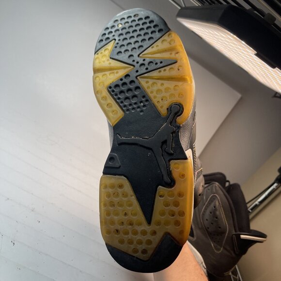 Nike Air Jordan Retro 6 VI Lakers 2010 Men’s Size 8.5 384664-002 - Picture 10 of 16